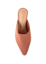 Load image into Gallery viewer, KNIT MULES - Terracotta